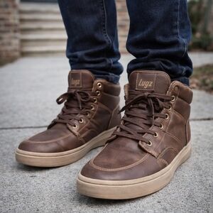 Lugz Men's Tan and Brown Sneakers